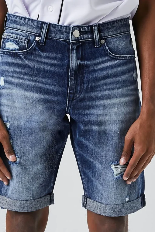 Organically Grown Cotton Denim Shorts