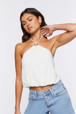 O-Ring Halter Top
