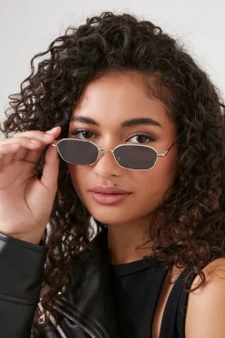 Oval Frame Sunglasses