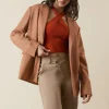 Oversized Single-Breasted Blazer