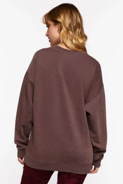 Oversized Whitney Houston Graphic Pullover