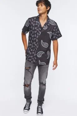 Paisley Print Shirt