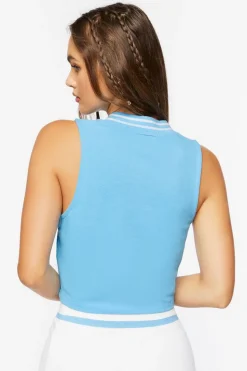 Palm Beach Leisure Club Graphic Crop Top