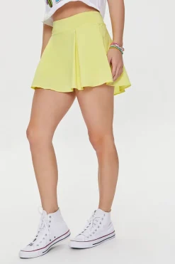 Pleated Mini Skort