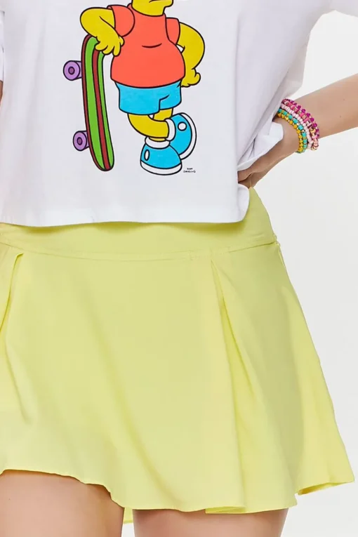 Pleated Mini Skort
