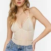 Plunging Mesh Caged Bodysuit