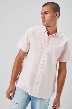 Pocket Button-Front Shirt