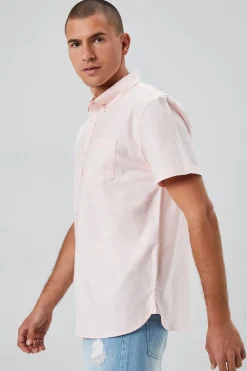 Pocket Button-Front Shirt