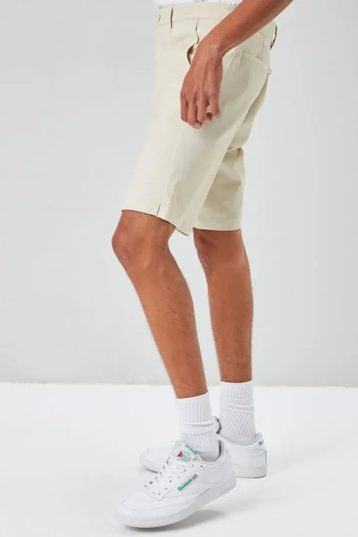 Pocket Cotton-Blend Shorts