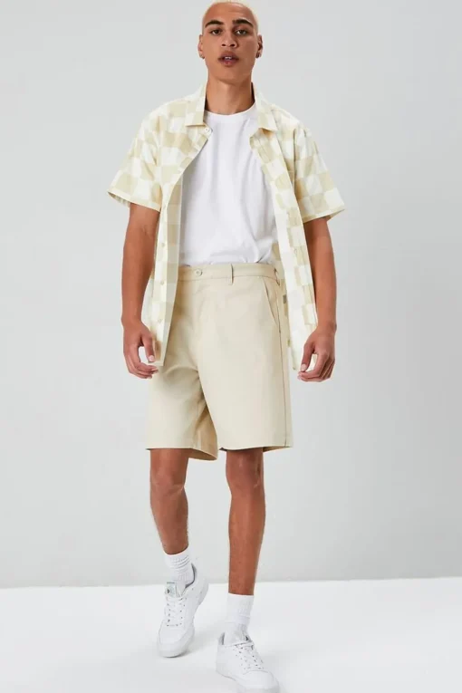 Pocket Cotton-Blend Shorts