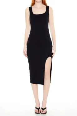 Ponte Knit Midi Tank Dress