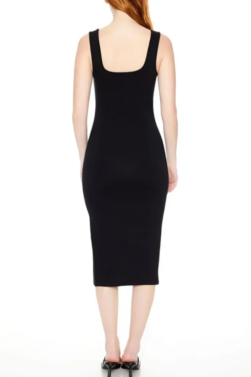 Ponte Knit Midi Tank Dress
