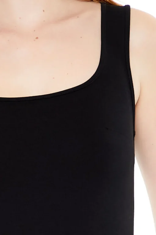 Ponte Knit Midi Tank Dress