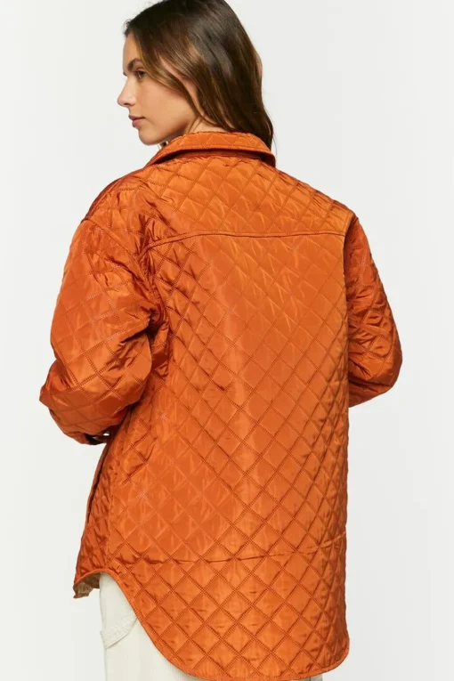 Quilted Longline Shacket