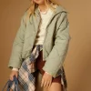 Quilted Toggle-Drawstring Puffer Jacket