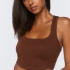 Racerback Lounge Crop Top