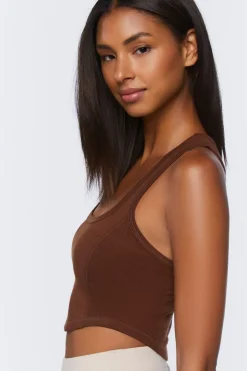 Racerback Lounge Crop Top