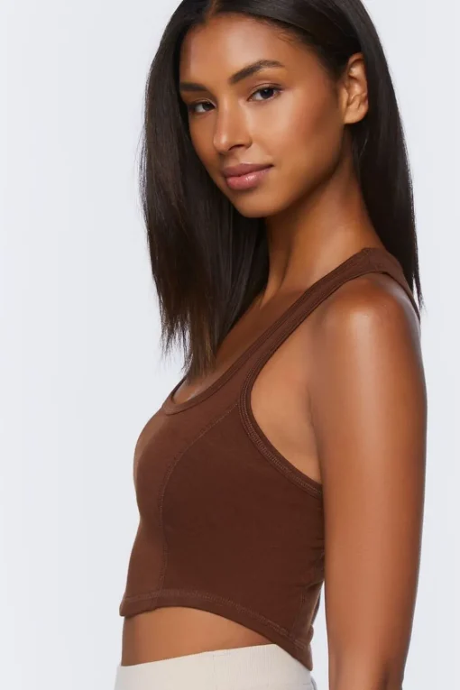 Racerback Lounge Crop Top