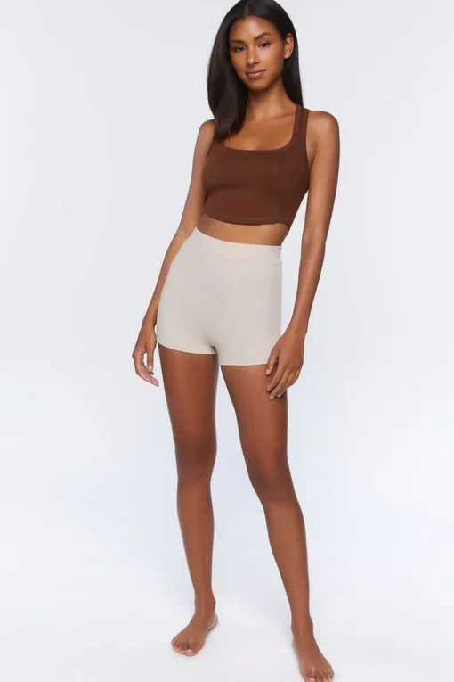 Racerback Lounge Crop Top