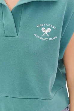 Racquet Club Crop Top