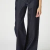 Recycled Cotton Wide-Leg Jeans