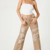 Recycled Cotton Wide-Leg Jeans