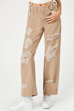 Recycled Cotton Wide-Leg Jeans
