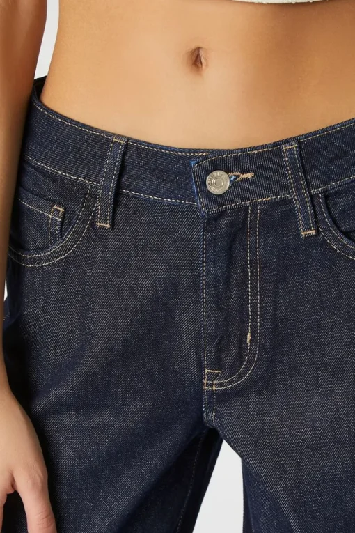Recycled Cotton Wide-Leg Jeans