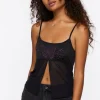 Rhinestone Butterfly Graphic Cami