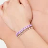 Rhinestone Chain Bracelet Set