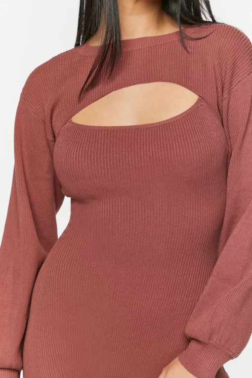 Ribbed Cami Romper & Bolero Set
