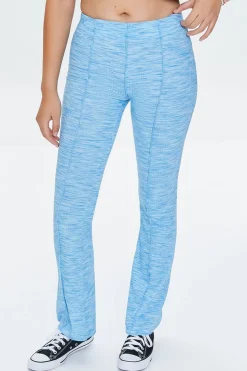 Ribbed Knit Space-Dye Pants