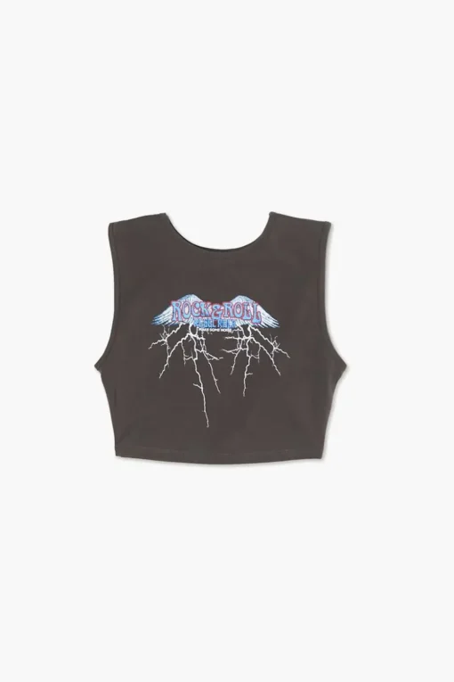 Rock & Roll Graphic Muscle Tee