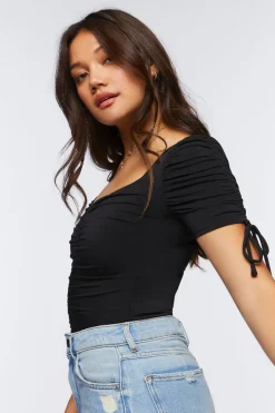 Ruched Bodysuit