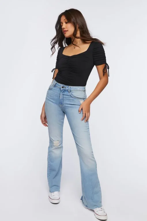 Ruched Bodysuit