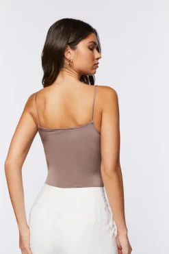 Ruched Cami Bodysuit
