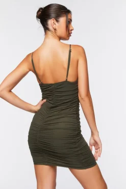 Ruched Cami Mini Dress