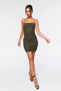 Ruched Cami Mini Dress