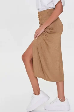 Ruched Drawstring Skirt