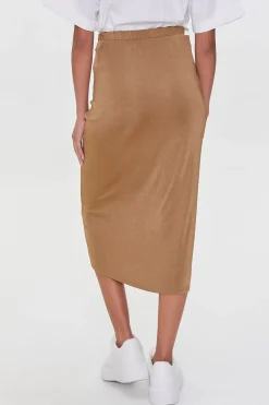 Ruched Drawstring Skirt