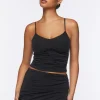Ruched Wrap Mini Skirt