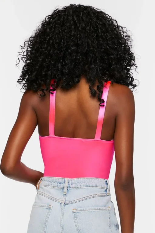 Satin Bustier Bodysuit
