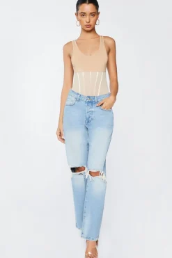 Scoop Colorblock Bodysuit