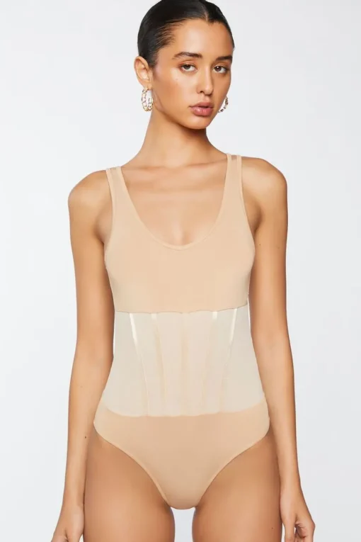 Scoop Colorblock Bodysuit