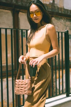 Seamed Crop Top