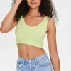 Seamless Ribbed Knit Bralette