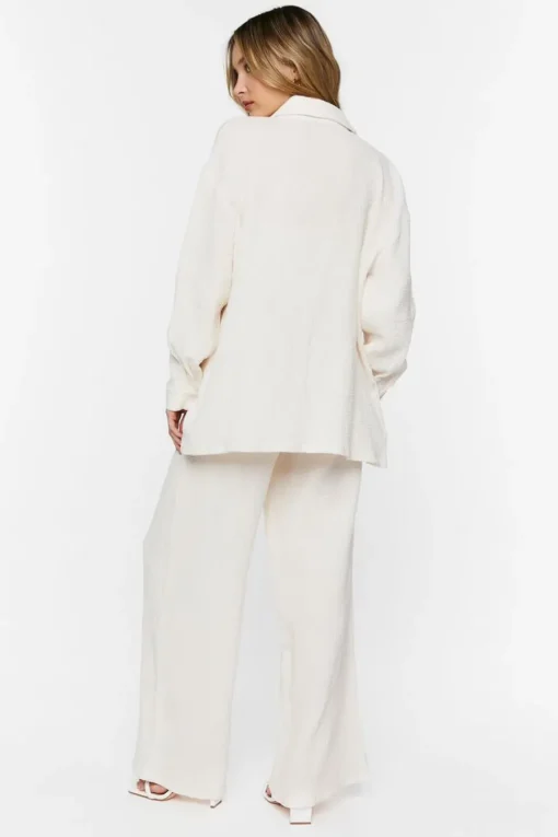 Seersucker Shirt & Pants Set