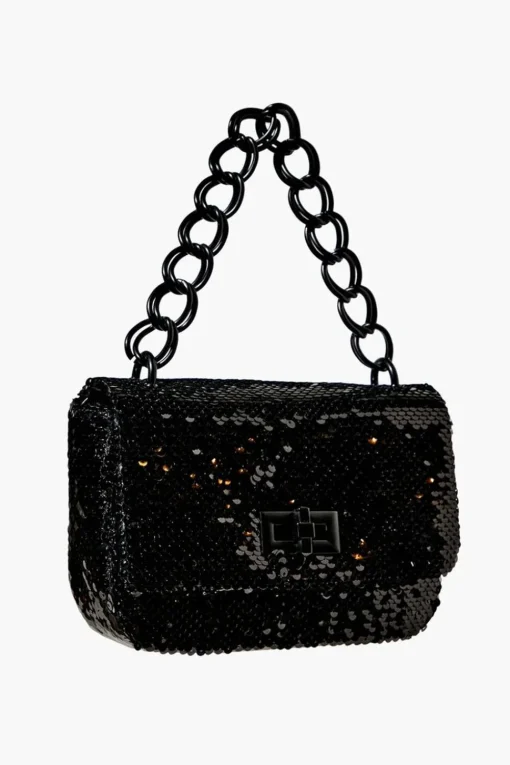 Sequin Chain Handbag