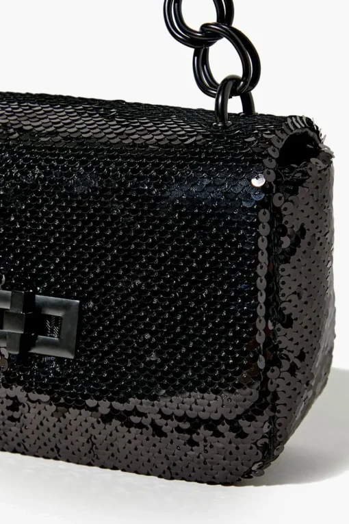 Sequin Chain Handbag