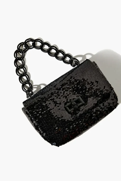 Sequin Chain Handbag